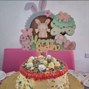topper 4 Topo de bolo de Páscoa